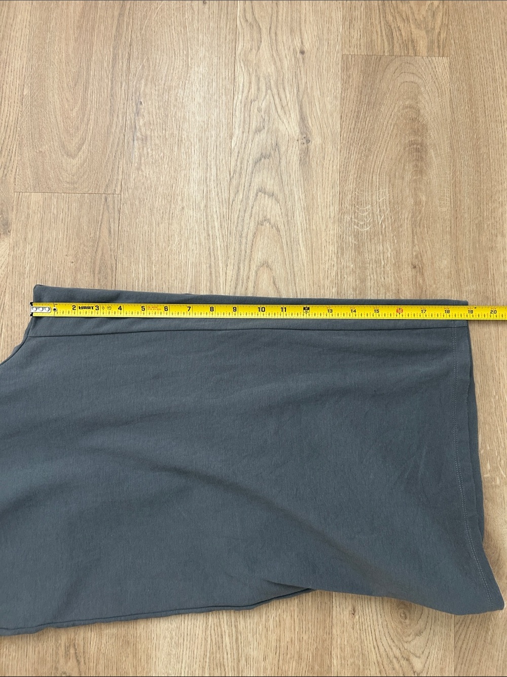 EILEEN FISHER Organic Cotton Sleeveless Cropped Gray Ponte Jumpsuit Size Medium - Picture 7 of 10
